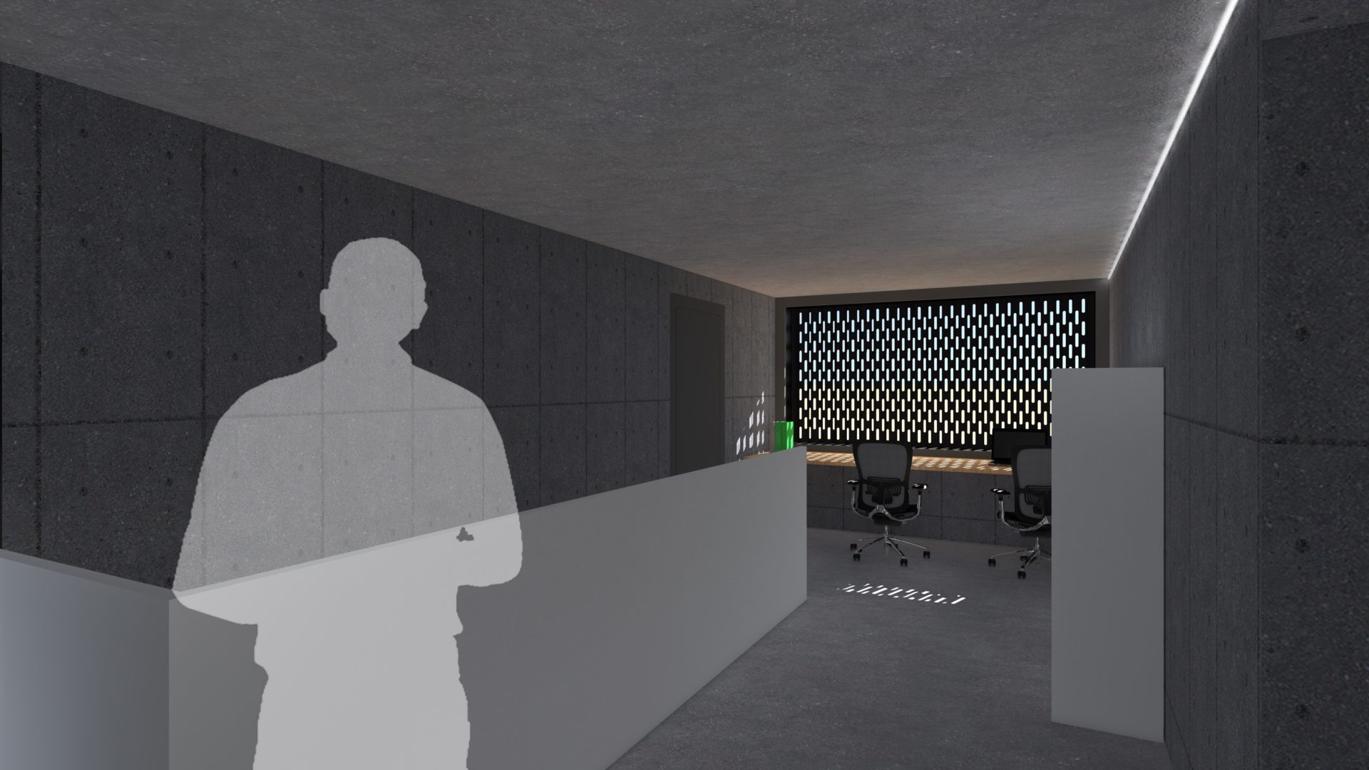 image espace bureau ouvert