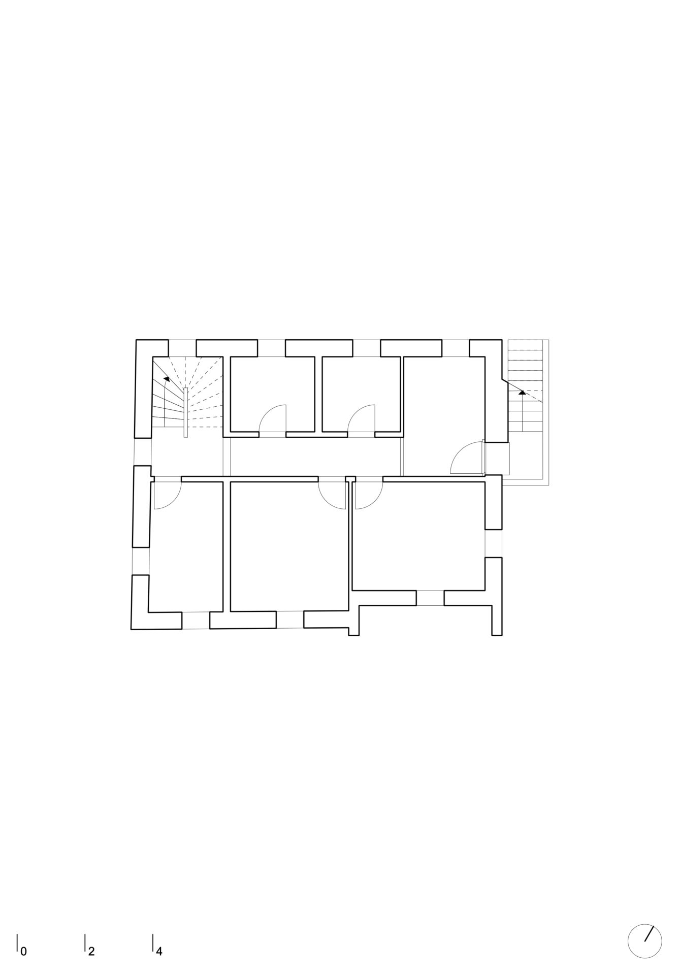 Plan du sous-sol, dessin d'architecture, plan d'architecte, architecte Sion