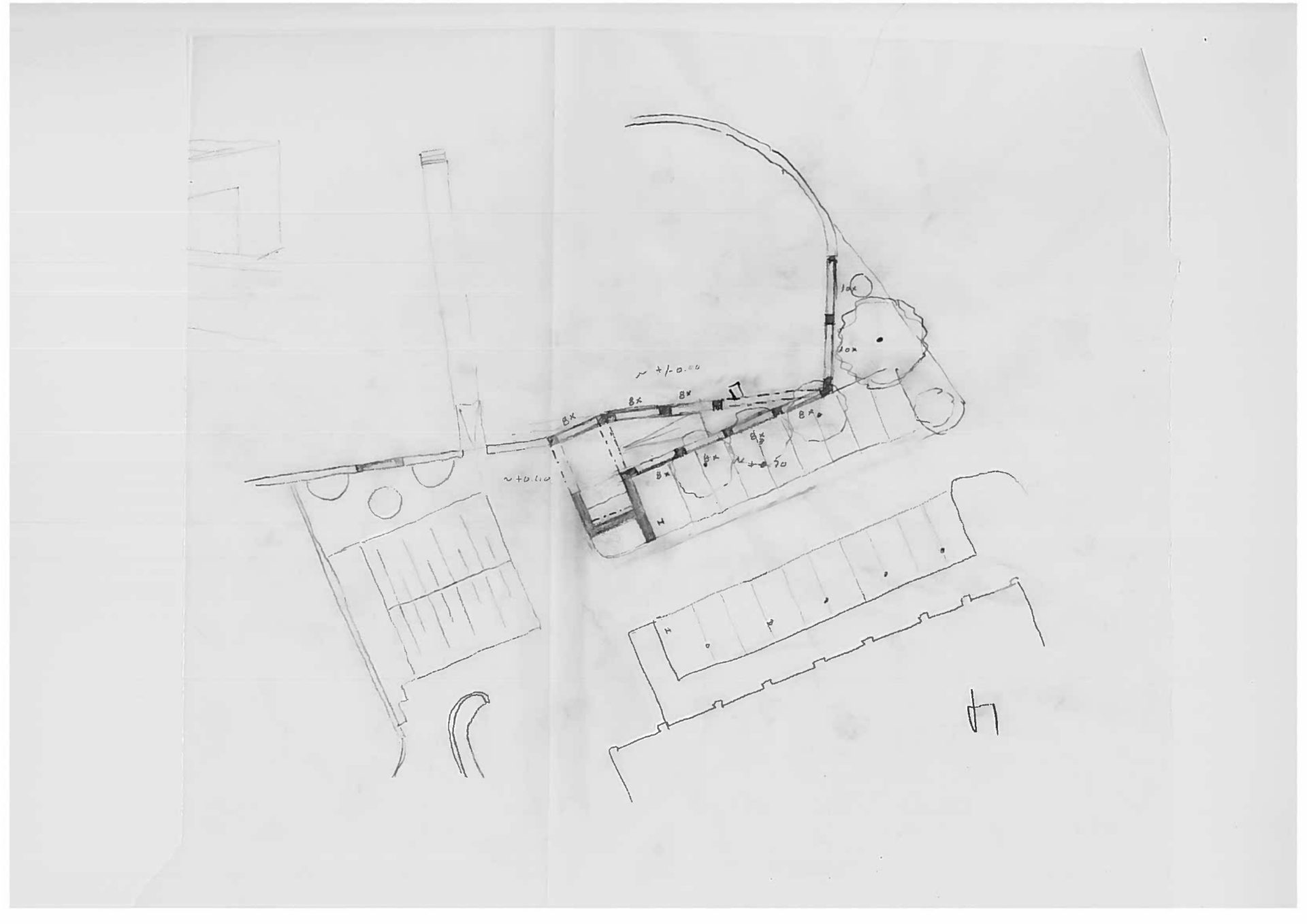 plan d'étude de faisabilité, devis, estimation des coûts, aménagement paysager, aménagement cimetière de Saint-Léonard, création d'espace, architecture sacrée, architecture moderne, projet d'architecture, projet d'aménagement, concept d'aménagement, matériaux locaux, matériaux nobles, matériaux durable, architecte Valais