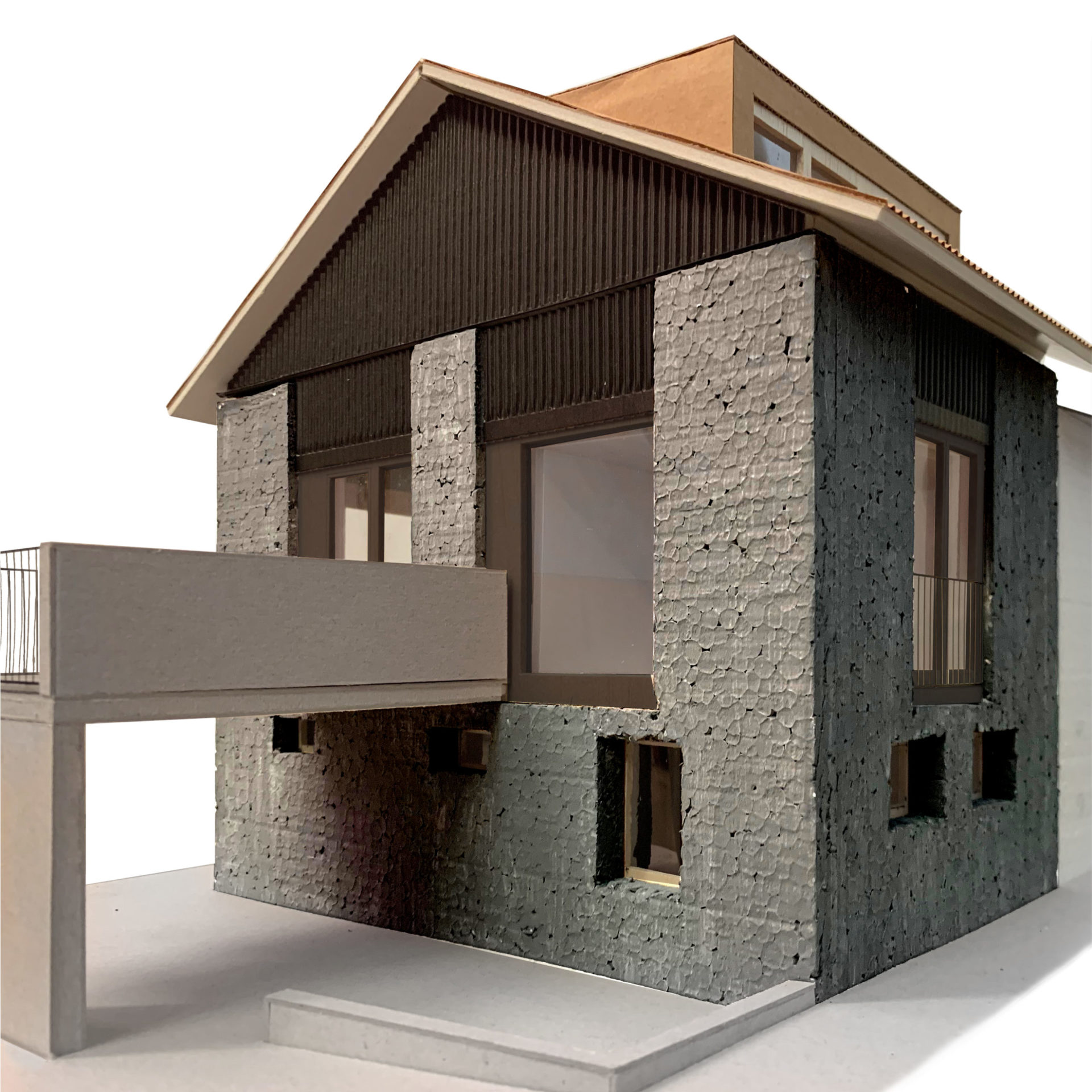 Transformation d'une grange en habitation individuelle - Saint-Léonard - Valais | architecture moderne | habitation contemporaine | transformation du patrimoine | delalay architecte - Sion | architecte HES | bureau d'architecture, photo de maquette, transformation du patrimoine, étude de projet, projet d'habitation, transformation d'une grange, transformation d'un maison, étude de matériaux, architecture moderne, architecture avec cachet, architecte Sion, architecte valais